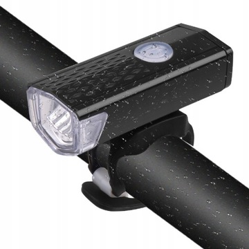 НАБОР ВЕЛОСИПЕДНЫХ ФОНАРОВ ДЛЯ ВЕЛОСИПЕДА ПЕРЕДНИХ И ЗАДНИХ СВЕТОДИОДНЫХ