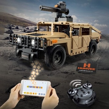 CADA АВТО ХАМВИ АВТОМОБИЛЬ ВОЕННАЯ АВТОМОБИЛЬ RC ДВОЙНОЙ РЕЖИМ