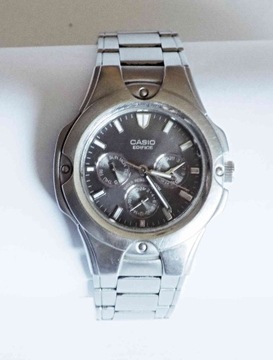 Zegarek Casio Edifice EF-302 zadbany stal nierdzewna