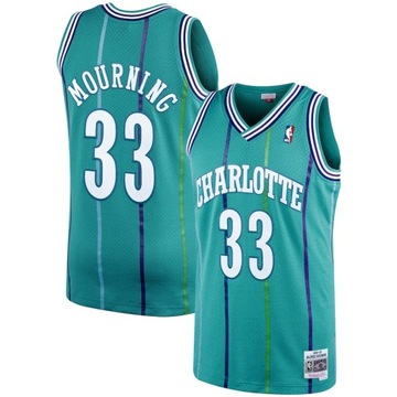 Koszulka do koszykówki Alonzo Mourning Charlotte Hornets