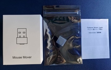 Symulator myszki ruchu myszy mouse jiggler USB praca zdalna z 3 trybami