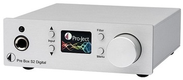 PRZEDWZMACNIACZ STEREO PRO-JECT PRE BOX S2 DIGITAL
