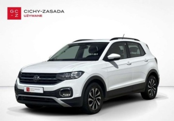 Volkswagen T-Cross SUV 1.0 TSI 110KM 2022 Volkswagen T-Cross 1.0TSI 110KM DSG SalonPL Led App-Connect Czuj.Park Alu