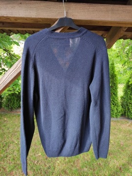 MARKS&SPENCER PURE LAMBS WOOL SWETER KARDIGAN 100% WEŁNA S