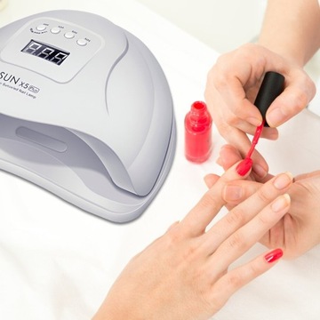 УФ СВЕТОДИОДНАЯ ЛАМПА ДЛЯ НОГТЕЙ 80ВТ ГИБРИДНЫЕ ДВОЙНЫЕ ГЕЛИ