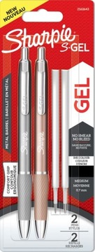 Гелевые ручки Sharpie S-Gel + 2 стержня