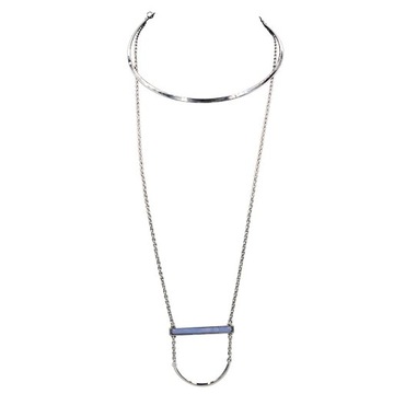 Moda Naszyjnik Choker Zestaw Długi