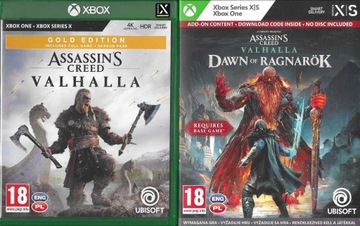 Assassins Creed Valhalla Ultimate PL + Assassins Creed Mirage PL (XO / XSX)