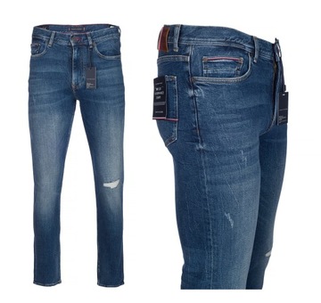 TOMMY HILFIGER THFLEX PERFORMANCE TAPEREDFIT 33/32