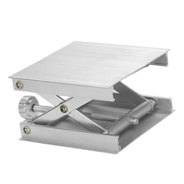 Stół podnośny ze stopu aluminium 60 kg Wytrzymały, praktyczny, solidny podnośnik laboratoryjny