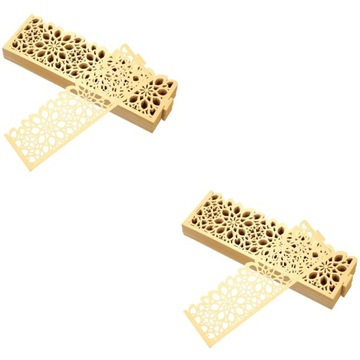 КОЛЬЦО ДЛЯ САЛФЕТОК ЗОЛОТЫЕ КОЛЬЦА НЕЖНЫЕ ЛЕНТЫ 100 ШТ.