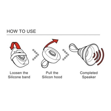 YZSY Głośnik Bluetooth SALI, 3W, niebieski, regula