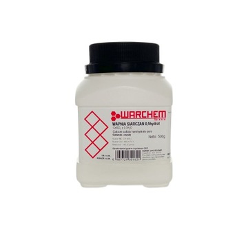 SIARCZAN WAPNIA 0,5hydrat - czysty - 500g