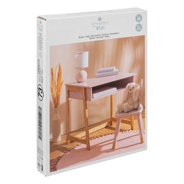 ДЕТСКИЙ СТОЛ ДЛЯ ДЕТСКОЙ КОМНАТЫ, РОЗОВЫЙ МДФ