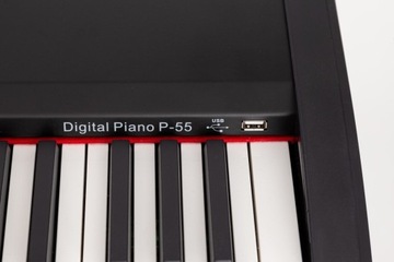 Портативное цифровое пианино M-tunes mtP-55bk Black