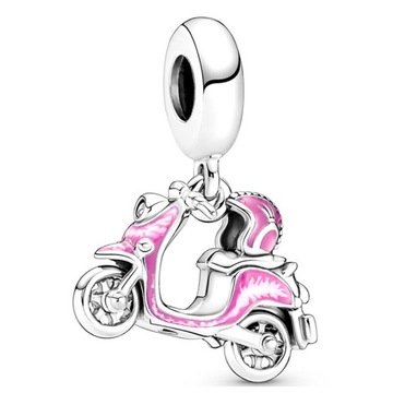 CHARMS KORALIK ZAWIESZKA PIESEK PIES ŁAPKA