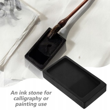 Inkslab пишет каллиграфию, шлифовает камень