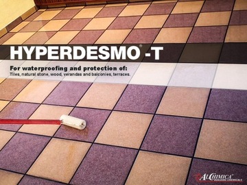 HYPERDESMO-T - Żywica poliuretanowa do kamiennych dywanów 4L Bezbarwna UV