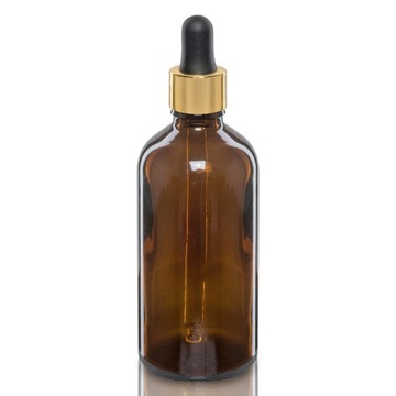 Butelka szklana 100ml z zakraplaczem