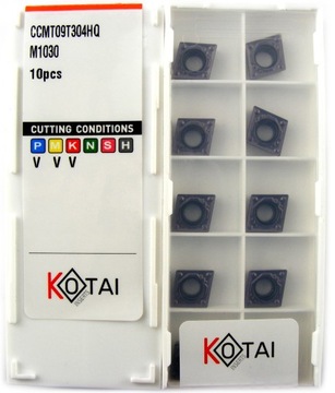 Płytki widiowe CCMT 09T304 HQ M1030 do stali