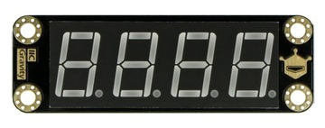 Гравитация — 4-значный сегментный дисплей I2C — зеленый