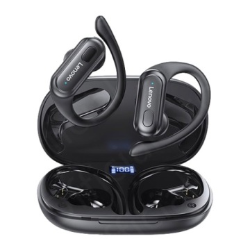 БЕСПРОВОДНЫЕ НАУШНИКИ LENOVO BLUETOOTH ДЛЯ БЕГА НА ВЕЛОСИПЕДЕ + POWERBANK