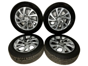 AURIS II COROLLA KOŁA FELGI ALUMINIOWE Z CZUJNIKAMI OPONY 205/55R16 KOMPLET