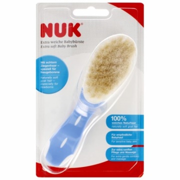 Щітка для немовлят м'яка синя NUK