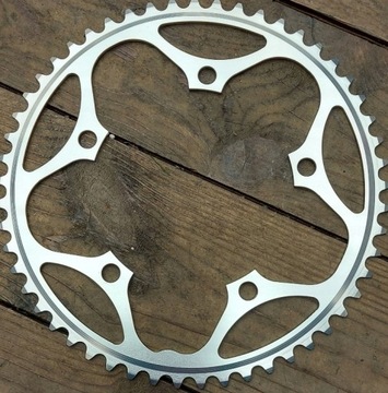 STRONGLIGHT ROAD DISC SPACE 130 мм 53T НАРУЖНЫЙ СЕРЕБРЯНЫЙ