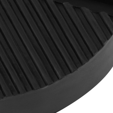 Универсальный адаптер для напольного домкрата, гнездо с прорезью, амортизация из ди-резины