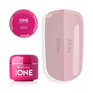 Silcare Żel Uv Base One Cover Medium 30g