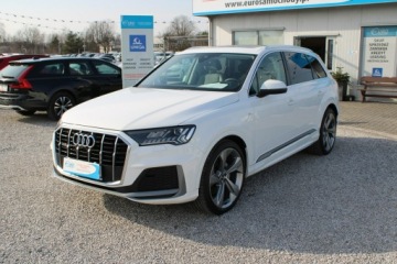 Audi Q7 II SUV Facelifting  3.0 50 TDI 286KM 2023 Audi Q7 50 TDI Quattro Panorama Salon Polska Gwar, zdjęcie 1