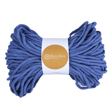 SZNUREK BAWEŁNIANY 6mm 50m DENIM JAKOŚĆ 1091
