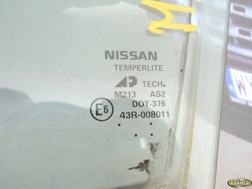 NISSAN MAXIMA 3.0 V6 96R - SKLO (OKNO) LEVÝ PŘEDNÍ