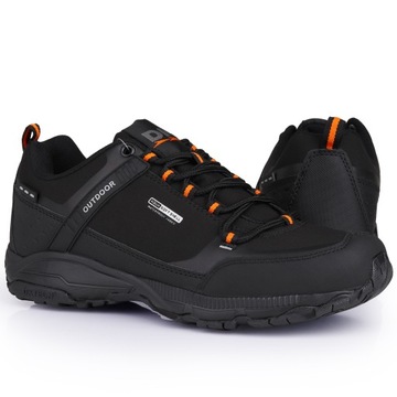 Buty męskie DK PREDATOR LOW 1096 BLK ORANGE M SOFTSHELL