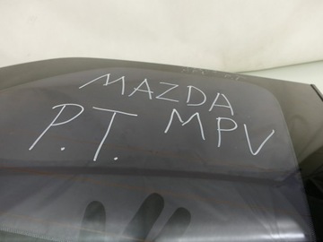 MAZDA MPV SKLO (OKNO) KAROSERIE PRAVÝ ZADNÍ