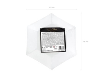 Черные бумажные тарелки с золотыми звездами дня рождения