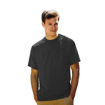 Koszulka T-shirt Fruit of the LOOM Graphite XXL