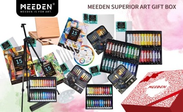 ПРОФЕССИОНАЛЬНЫЙ ХУДОЖЕСТВЕННЫЙ НАБОР MEEDEN, 148 ДЕТАЛЕЙ