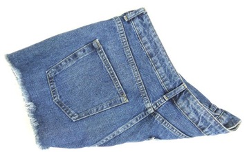 TOPSHOP spodenki jeansy szorty wysoki stan przetarcia NEW 38/40