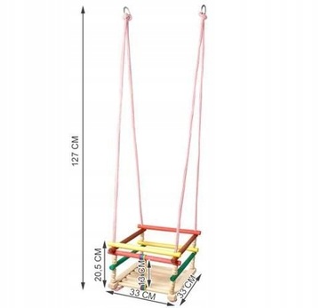 Качели из ковша (разноцветные) - для дома и дачи