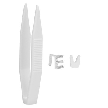 Capital Letter E Tooth Brace Single Hip Hop Teeth