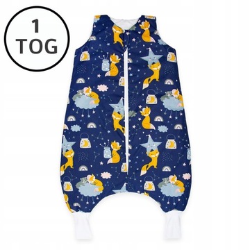 OCIEPLANY ŚPIWOREK Z NOGAWKAMI 68-86 S WZORY!!!