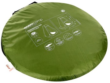 ТУРИСТИЧЕСКАЯ ПЛЯЖНАЯ ПАЛАТКА, САМОСБОРКА, Туалет