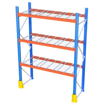 Складские паллетные стеллажи Складские паллетные стеллажи H-3 м 3000 кг на 18 паллет