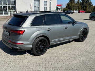 Audi Q7 II SUV Facelifting  3.0 50 TDI 286KM 2021 Audi Q7 S line 50 TDI Quattro - pierwszy właściciel, kupiony w Polsce, zdjęcie 4