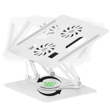 СКЛАДНАЯ ОХЛАЖДАЮЩАЯ ПОДСТАВКА ДЛЯ НОУТБУКА МЕТАЛЛИЧЕСКАЯ ПОДСТАВКА, РЕГУЛИРУЕМАЯ USB