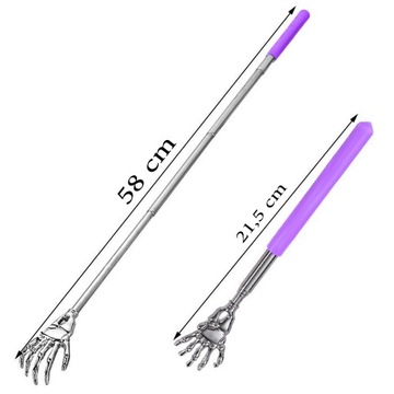 СКРАТКРАТОР ДЛЯ СПИНЫ ТЕЛЕСКОПИЧЕСКИЙ МАССАЖЕР 58см