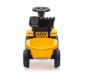 Jeździk z przyczepką Świecące reflektory CAT Traktor dla dzieci Milly Mally