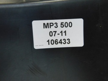 PIAGGIO MP3 500 07-11 СИДЕНЬЕ СКАМЕЙКА